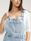 Relaxed Short Overalls image number 3