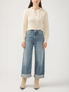 90s Baggy Mid Rise Wide Leg Jeans image number 0