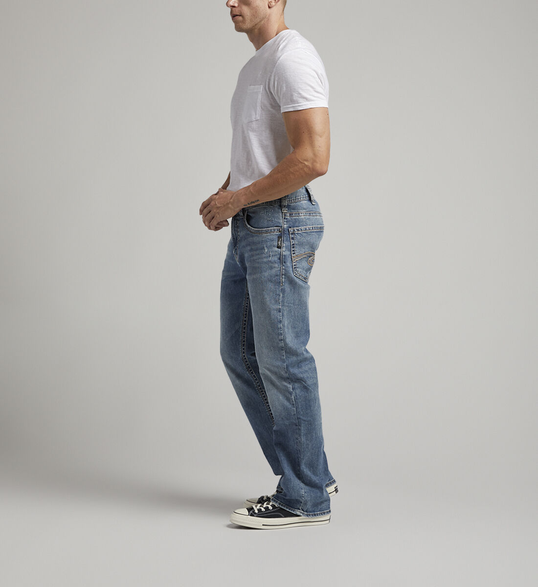 Silver jeans craig discount