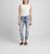 Boyfriend Mid Rise Slim Leg Jeans, , hi-res image number 0