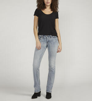 Suki Mid Rise Slim Bootcut Jeans