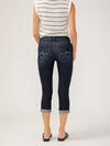 Elyse Mid Rise Luxe Stretch Capri image number 1