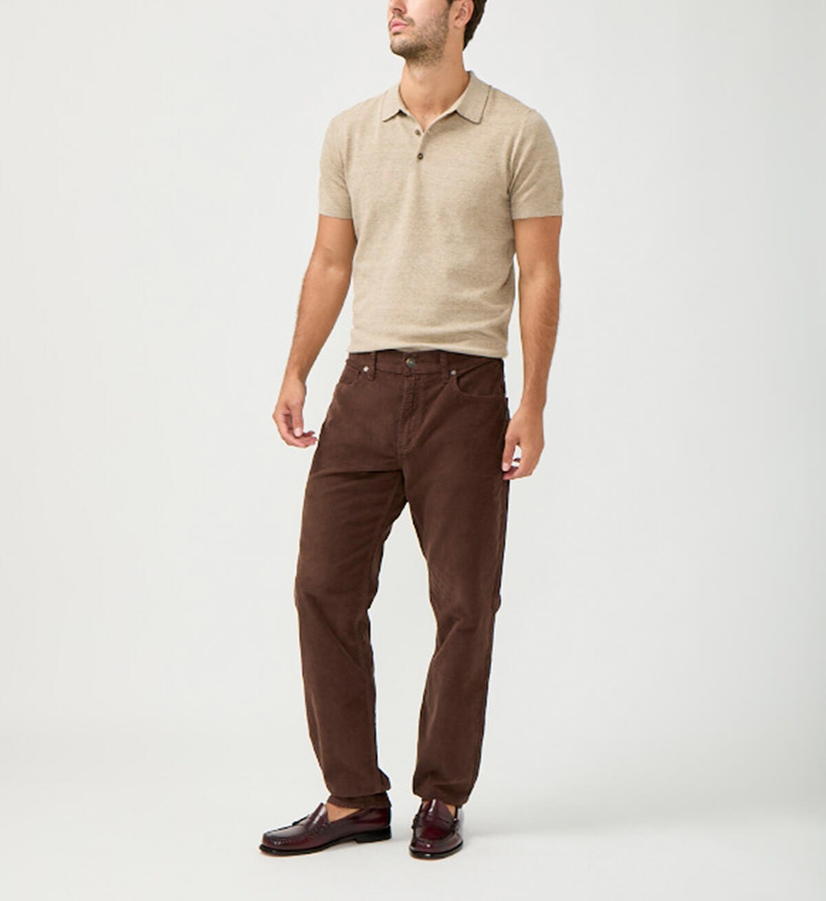 Eddie Classic Athletic Fit Tapered Leg Corduroy Pants, , hi-res image number 0