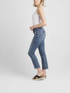 Avery High Rise Straight Crop Jeans image number 2