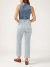 Highly Desirable High Rise Straight Leg Jeans image number 1