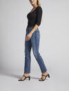 Suki Mid Rise Straight Leg Jeans image number 2