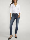 Elyse Mid Rise Skinny Jeans image number 5