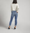 Boyfriend Mid Rise Slim Leg Jeans, Indigo, hi-res image number 1