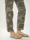 Chelsea Mid Rise Straight Leg Camo Jeans image number 4