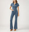 70s Flare Leg Denim Jumpsuit, , hi-res image number 2