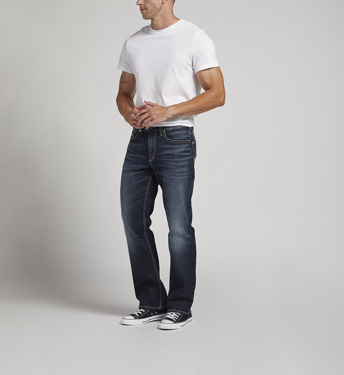 Relaxed straight sale leg jeans