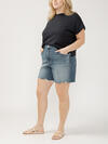 Highly Desirable High Rise Long Shorts Plus Size image number 2