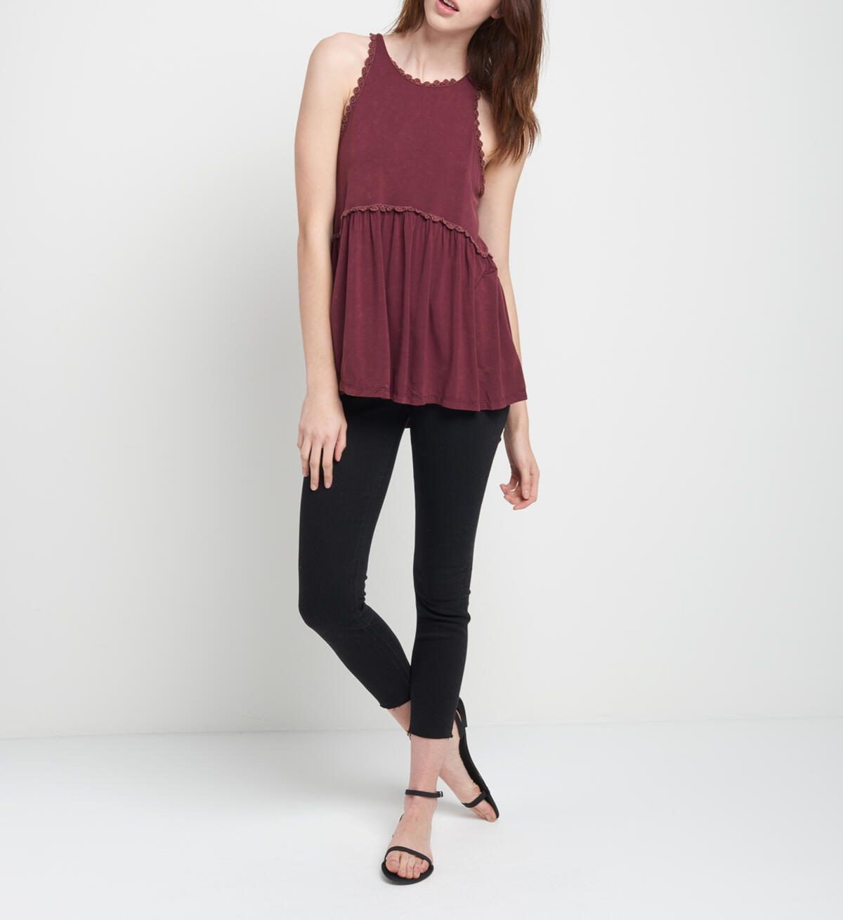 Palmer Babydoll Tank, , hi-res image number 0