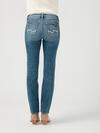 Suki Mid Rise Straight Leg Luxe Stretch Jeans image number 1