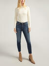 Elyse Mid Rise Skinny Leg Jeans image number 0