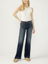Suki Mid Rise Trouser Leg Frontier Strong Jeans image number 0