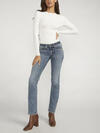 Tuesday Low Rise Straight Leg Jeans image number 0