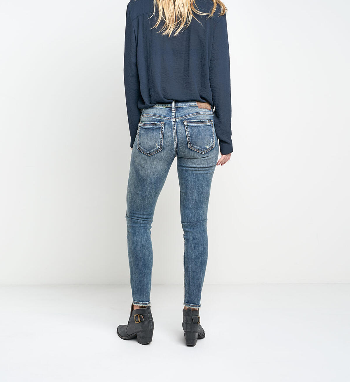 Aiko Ankle Skinny Medium Wash, , hi-res image number 1