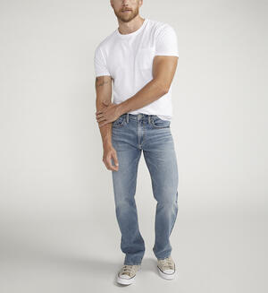 Relaxed Straight Jeans for Men, Mens Jeans