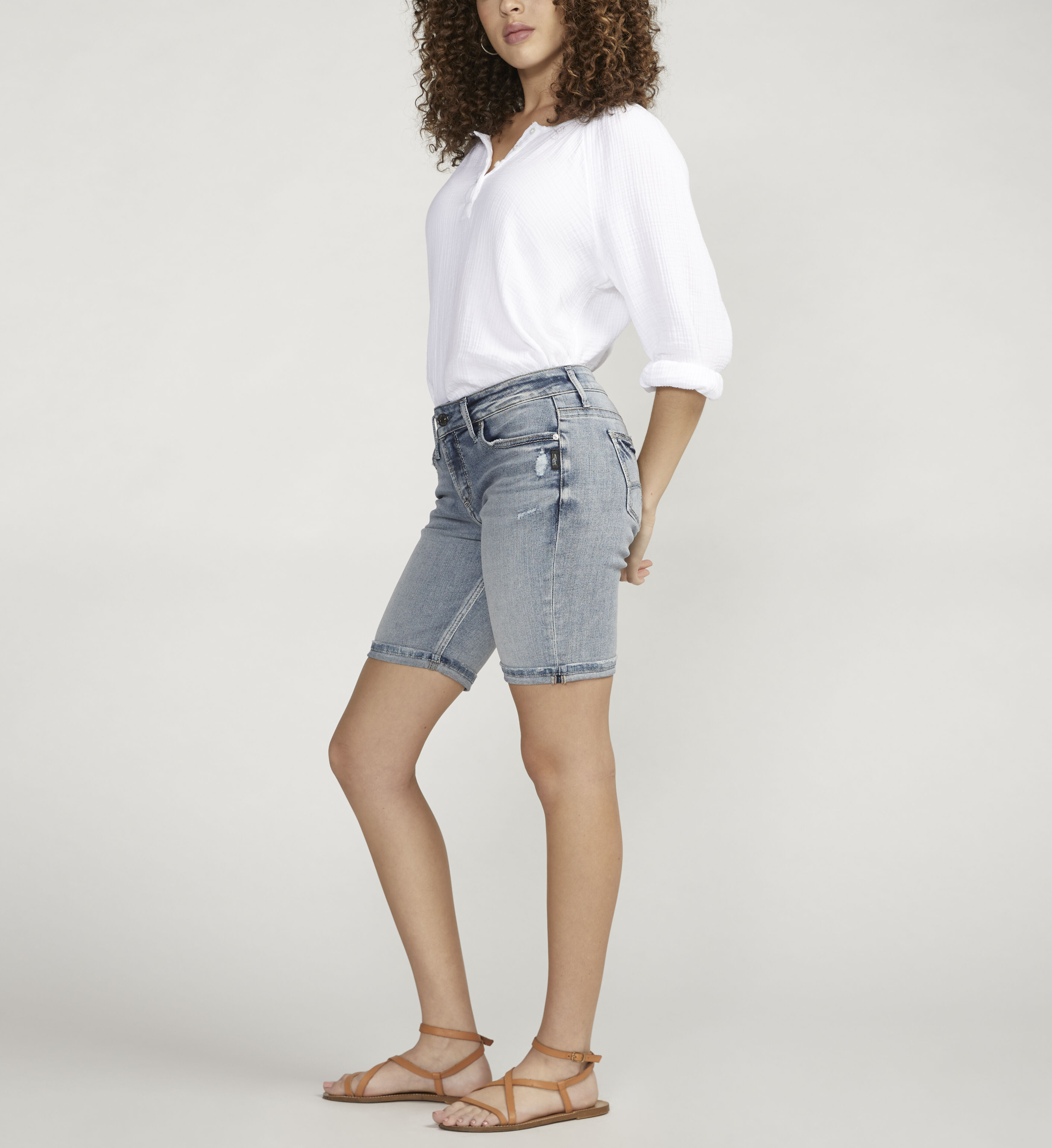 Bermuda shorts sale high waist
