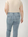 Suki Mid Rise Straight Crop Luxe Stretch Jeans Plus Size, , hi-res image number 4