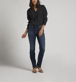 Avery High Rise Straight Leg Jeans