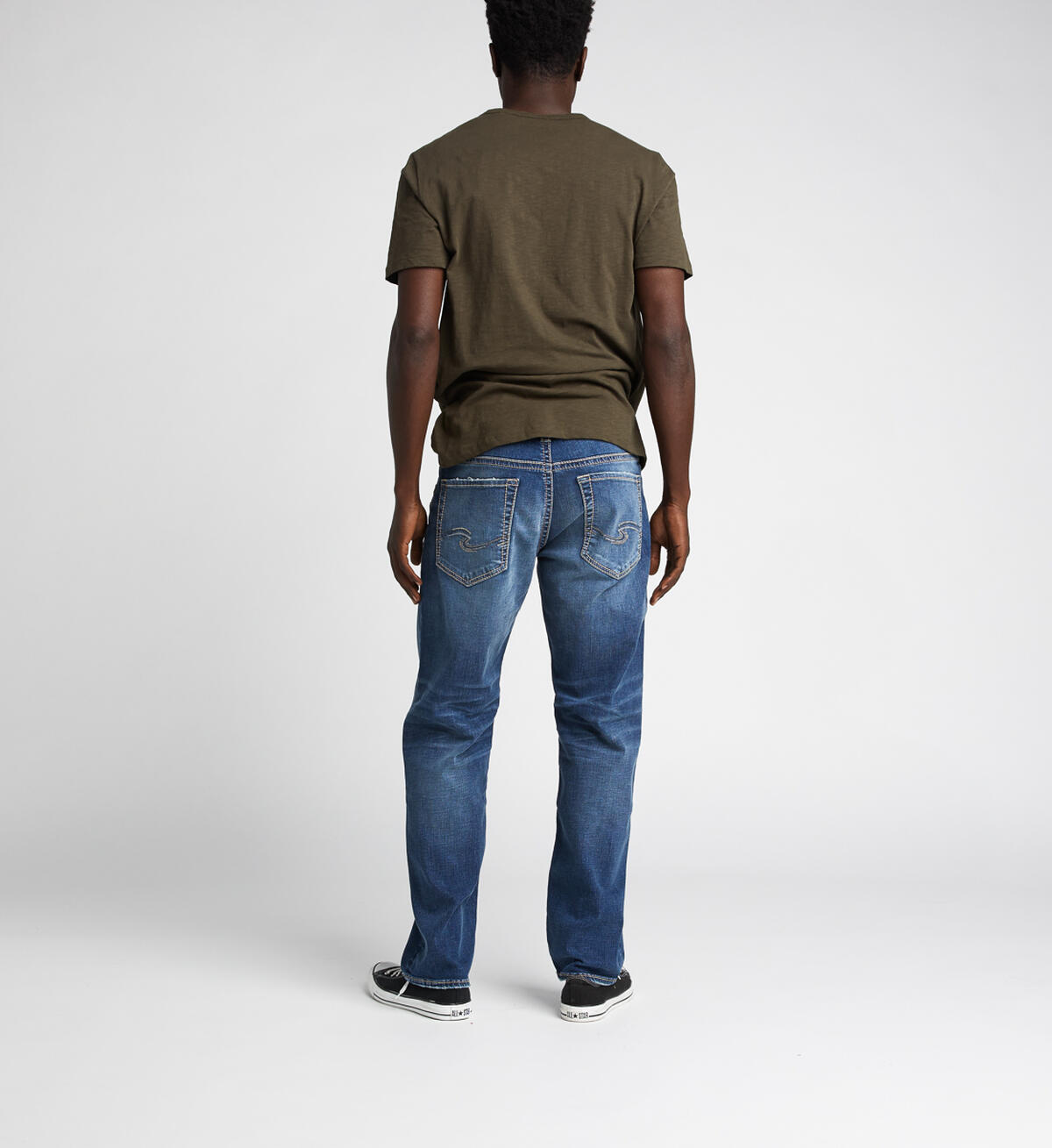 Hunter Athletic Fit Tapered Leg Jeans, Indigo, hi-res image number 1