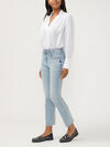 Beau High Rise Slim Leg Jeans image number 3