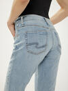 Boyfriend Mid Rise Slim Leg Jeans image number 3