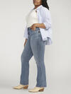 90s Vintage High Rise Bootcut Jeans Plus Size image number 2