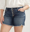 Boyfriend Mid Rise Shorts Plus Size, , hi-res image number 3