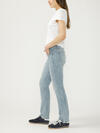 Suki Mid Rise Classic Straight Luxe Stretch Jeans image number 6