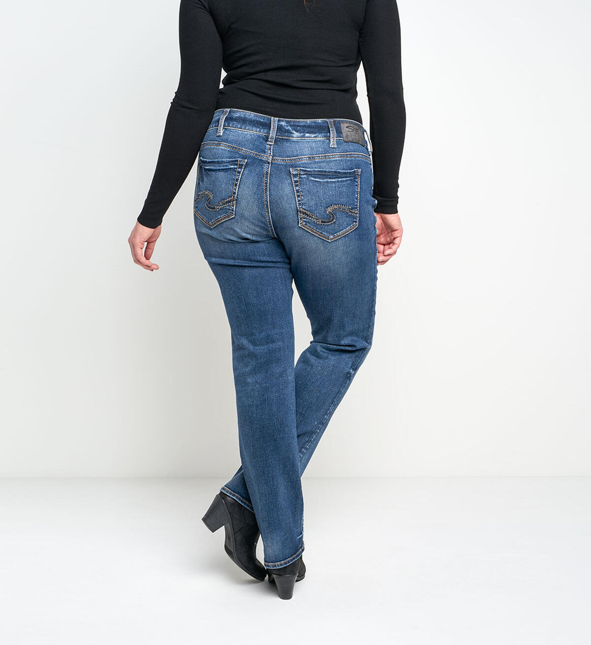 Suki Straight Dark Wash, , hi-res image number 1