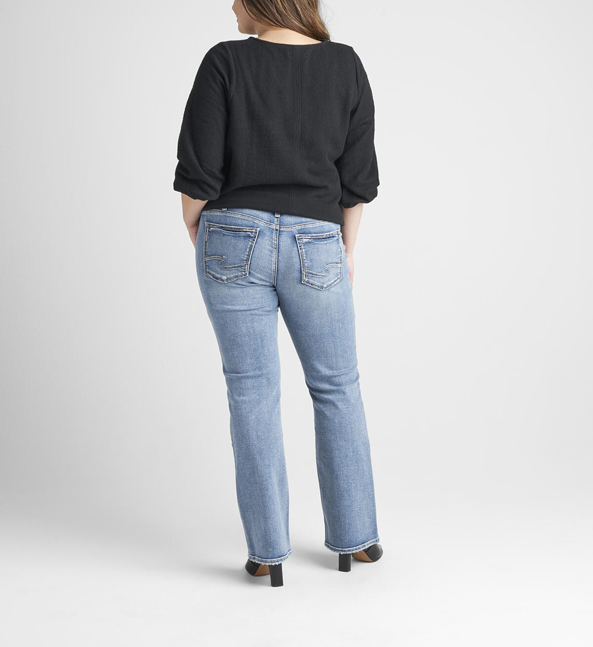 Suki Mid Rise Bootcut Jeans Plus Size, , hi-res image number 1
