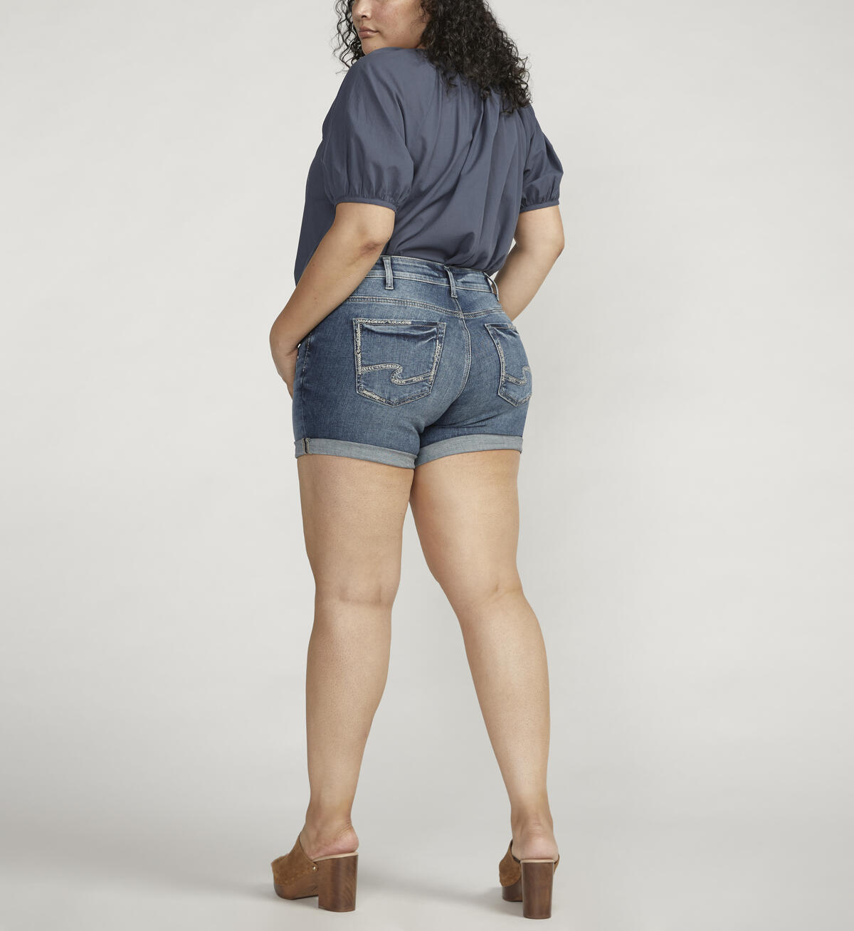 Britt Low Rise Short Plus Size, , hi-res image number 1