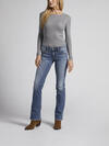 Britt Low Rise Slim Bootcut Jeans image number 0