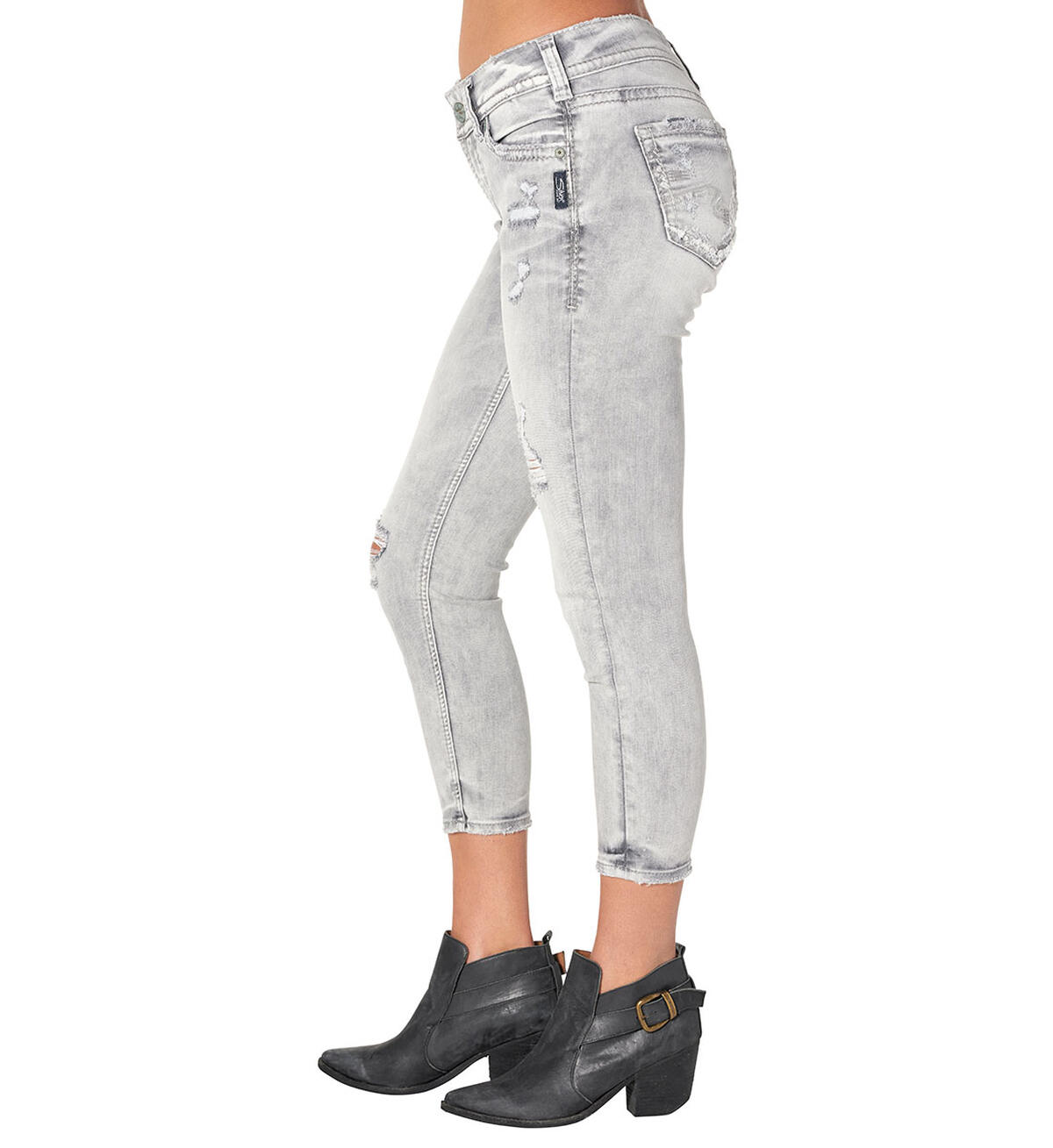 Elyse Skinny Crop Light Wash, , hi-res image number 2