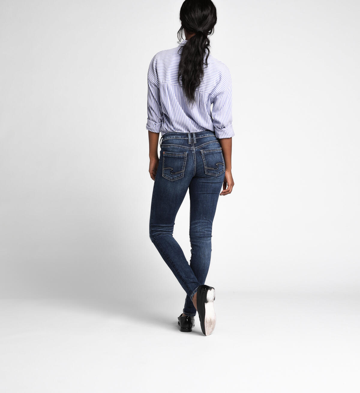 Suki Skinny Mid Dark Wash, , hi-res image number 1