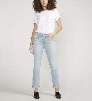 Beau High Rise Slim Leg Jeans