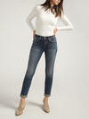 Girlfriend Mid Rise Skinny Leg Jeans image number 0