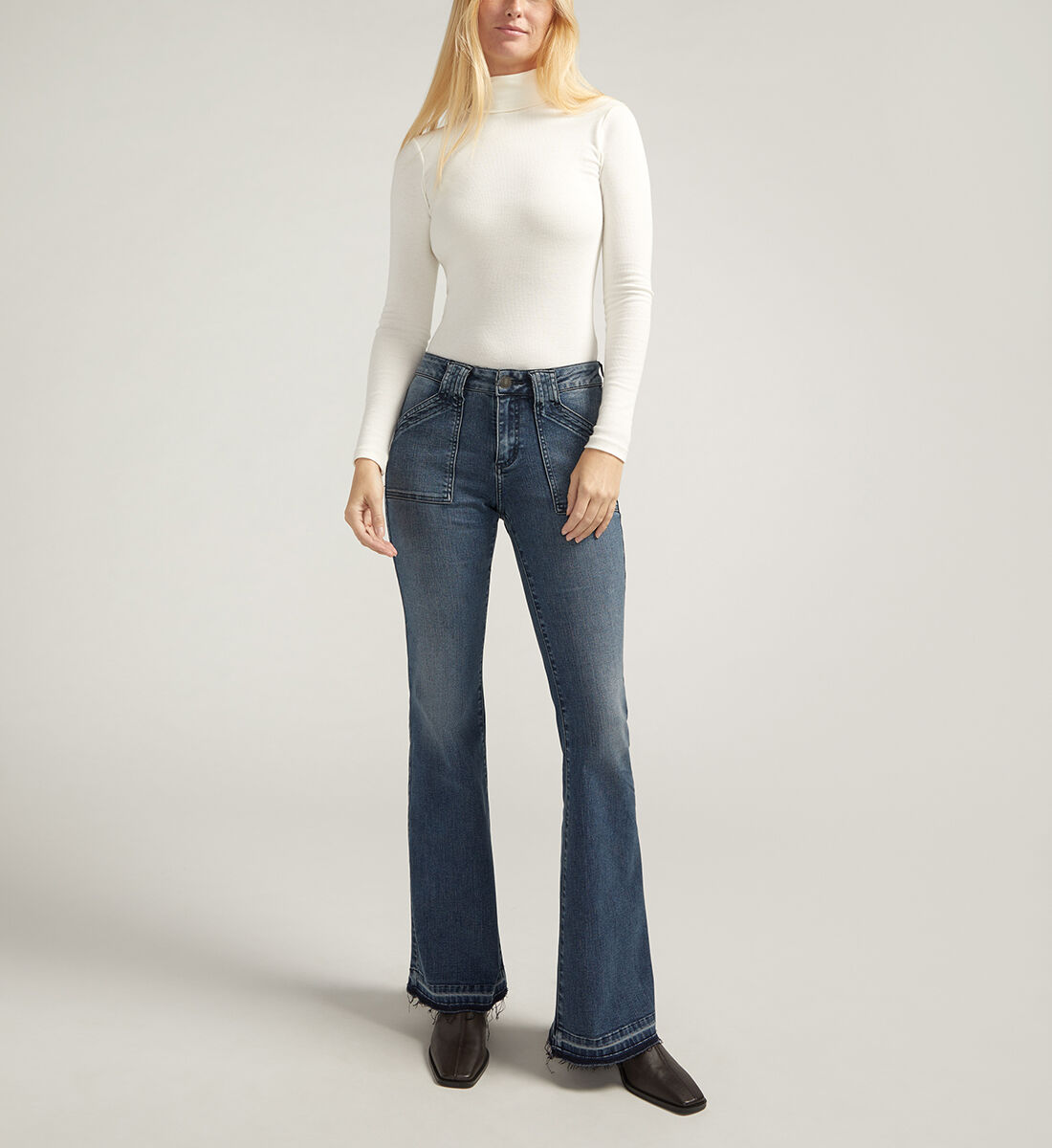 Flare leg jean discount