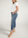 Elyse Mid Rise Capris Plus Size image number 2