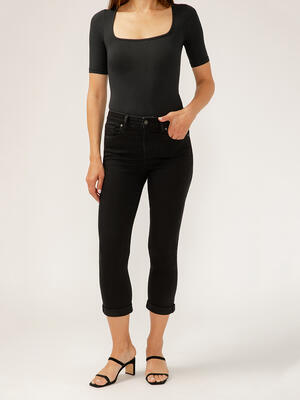 Avery High Rise Luxe Stretch Capri