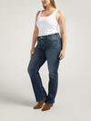 Elyse Mid Rise Slim Bootcut Jeans Plus Size image number 2