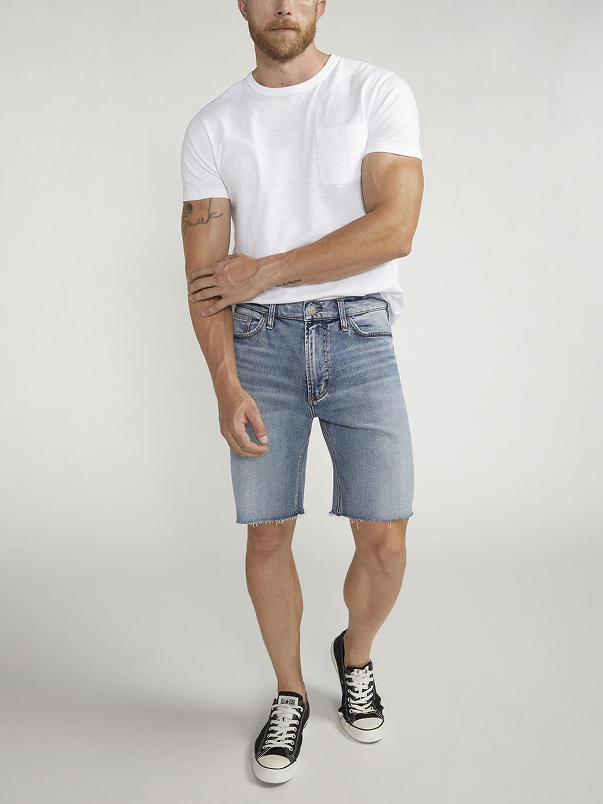 Classic Fit Jean Shorts image number 0