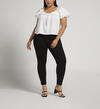 Infinite Fit High Rise Skinny Jeans Plus Size, Black, hi-res image number 0