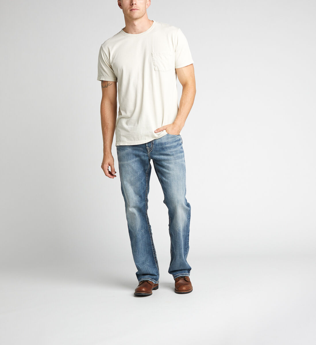 Buy Craig Easy Fit Bootcut Jeans for CAD 118.00 Silver Jeans CA New