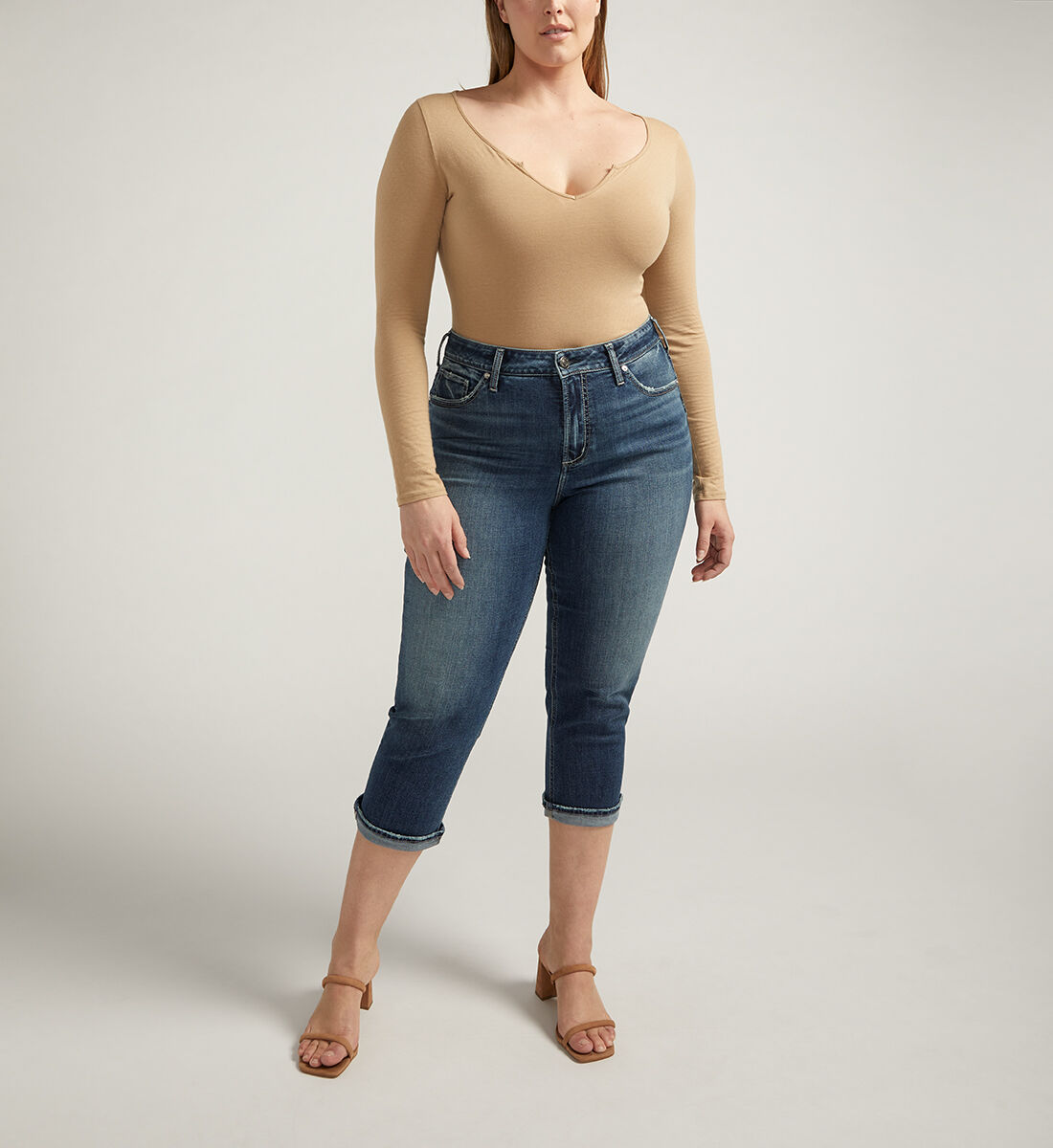D jeans plus size capris deals