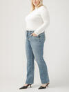 Suki Mid Rise Slim Bootcut Jeans Plus Size image number 2