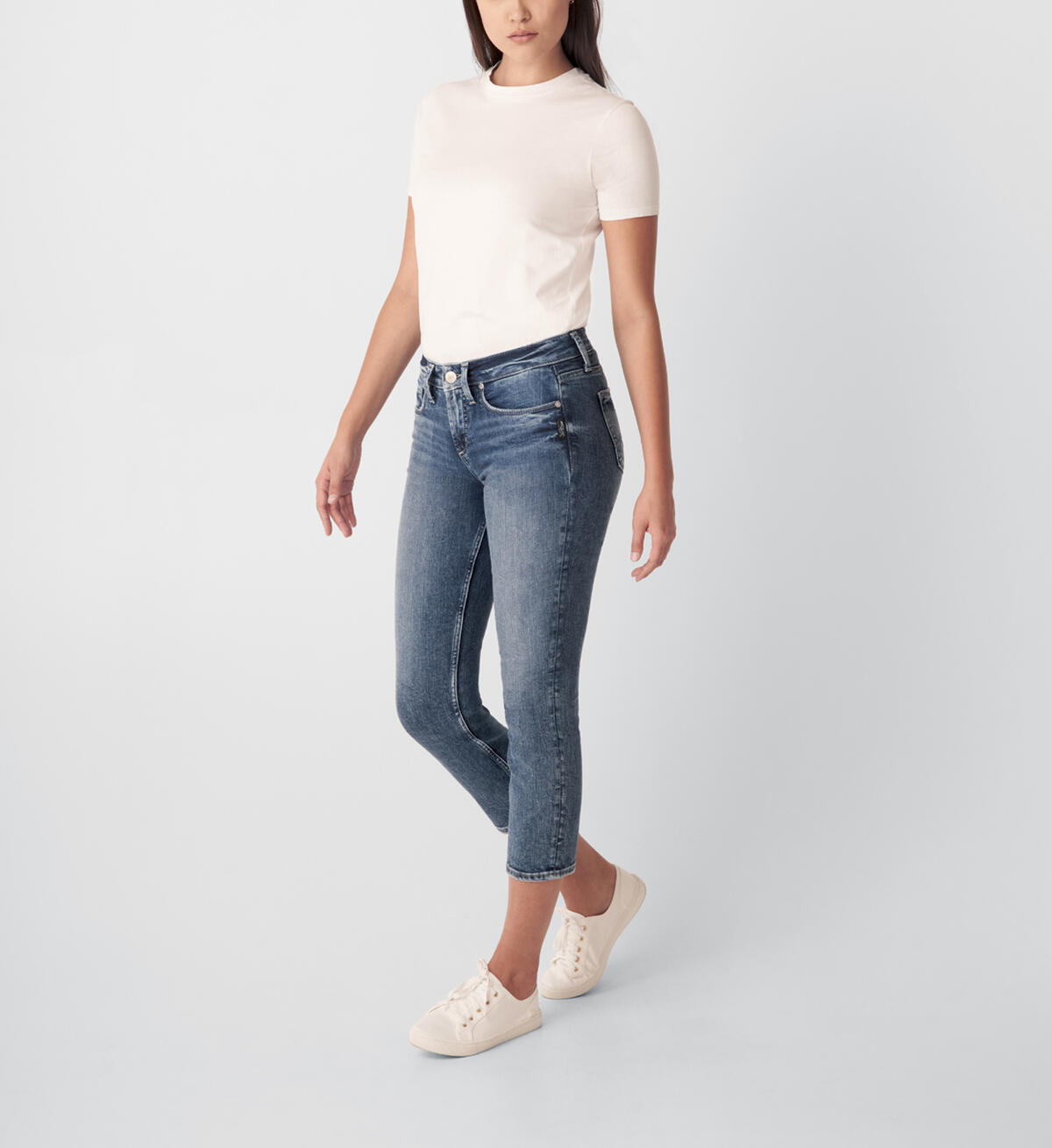 Suki Mid Rise Straight Crop Jeans, , hi-res image number 2